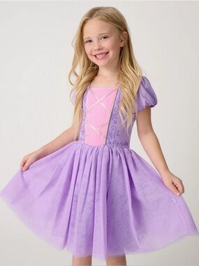 NWT Little Sleepies Disney Princess Rapunzel Dress 2T